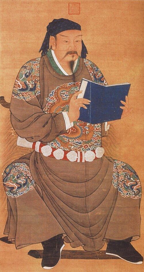 明代绘，帝后祭祀历代功臣用，清代转移南薰殿藏。[29]