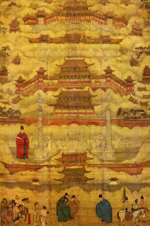 明代画作中的故宫