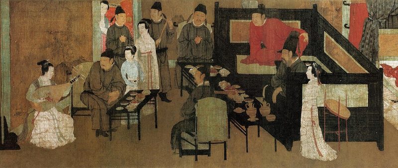 《韩熙载夜宴图》（局部）