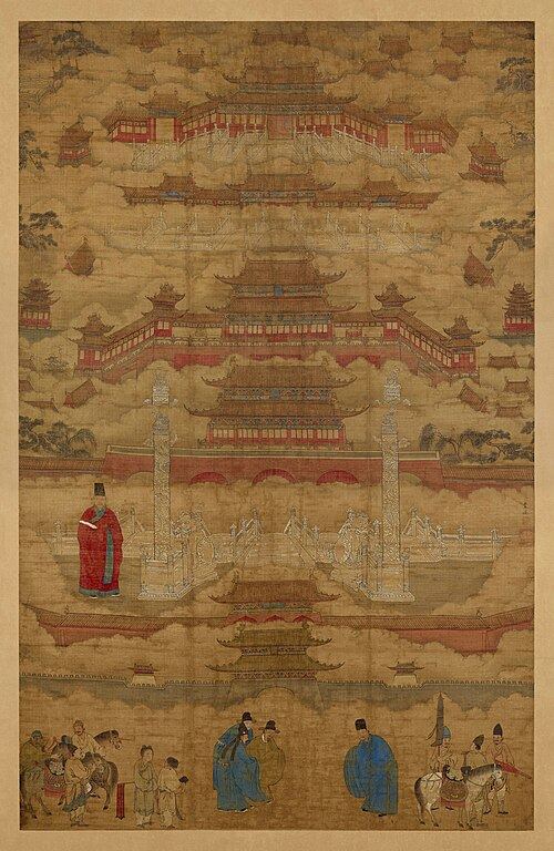 朱邦《北京宫城图》