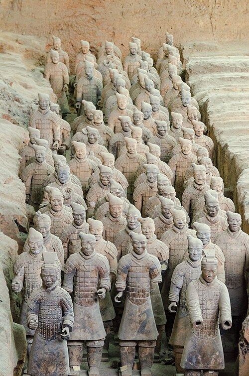 兵马俑阵型