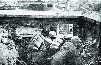The Tenth Army of the National Revolutionary Army engaged in fierce street fight