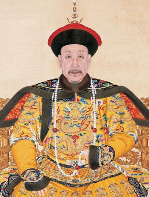 乾隆皇帝像
