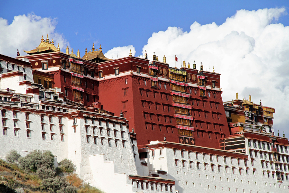 Potala Sarayı, Lhasa Tibet Özerk Bölgesi