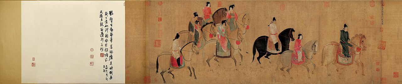 虢国夫人游春图