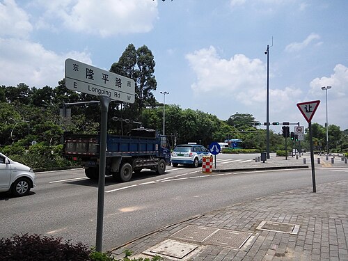 隆平路（深圳龙岗区坂田街道），为纪念袁隆平而命名
