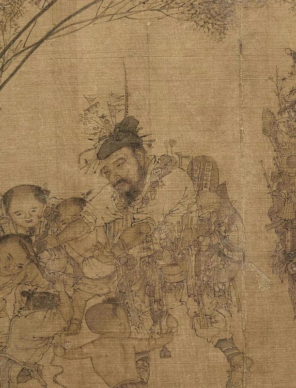 《货郎图》（局部）