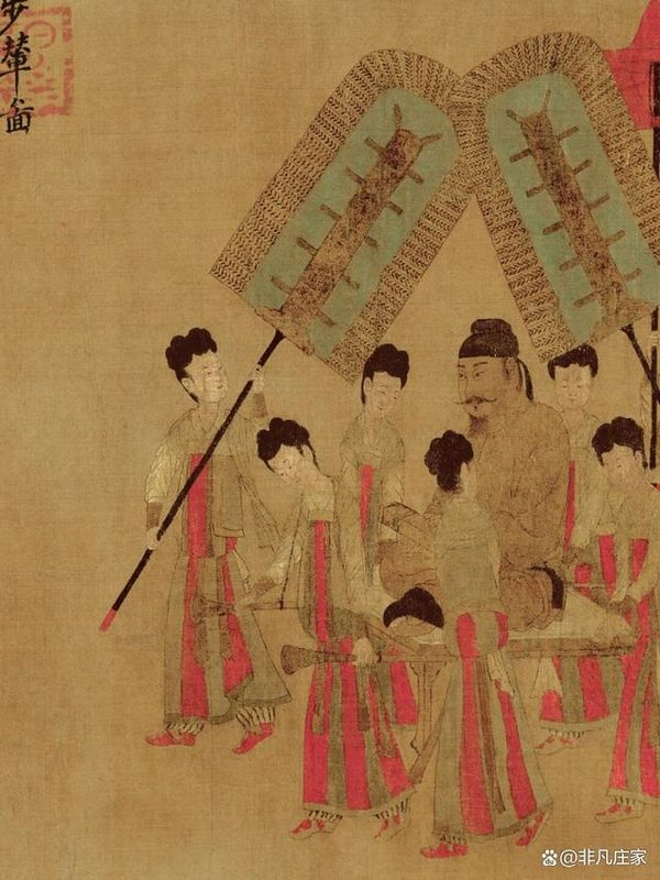 唐朝阎立本《步辇图》