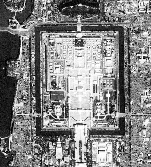 美国利用日冕计划所拍摄的北京老照片（1967-09-20）