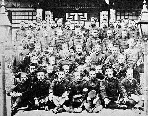 甲午战争中的日军士兵，1895年