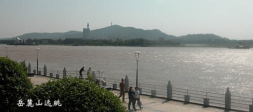 A view of Yuelu Mountain