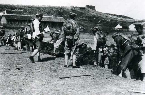 NRA troops preparing to attack Wuchang (present-day Wuhan)