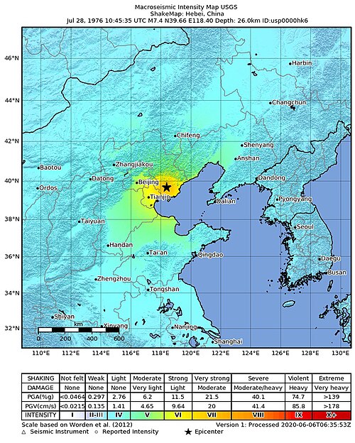 唐山大地震
