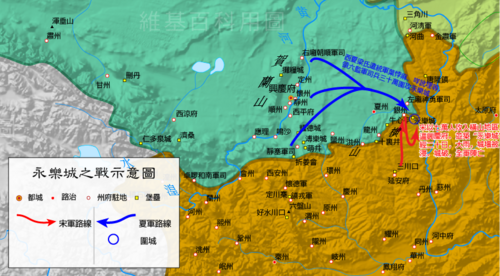 1082年西夏反攻