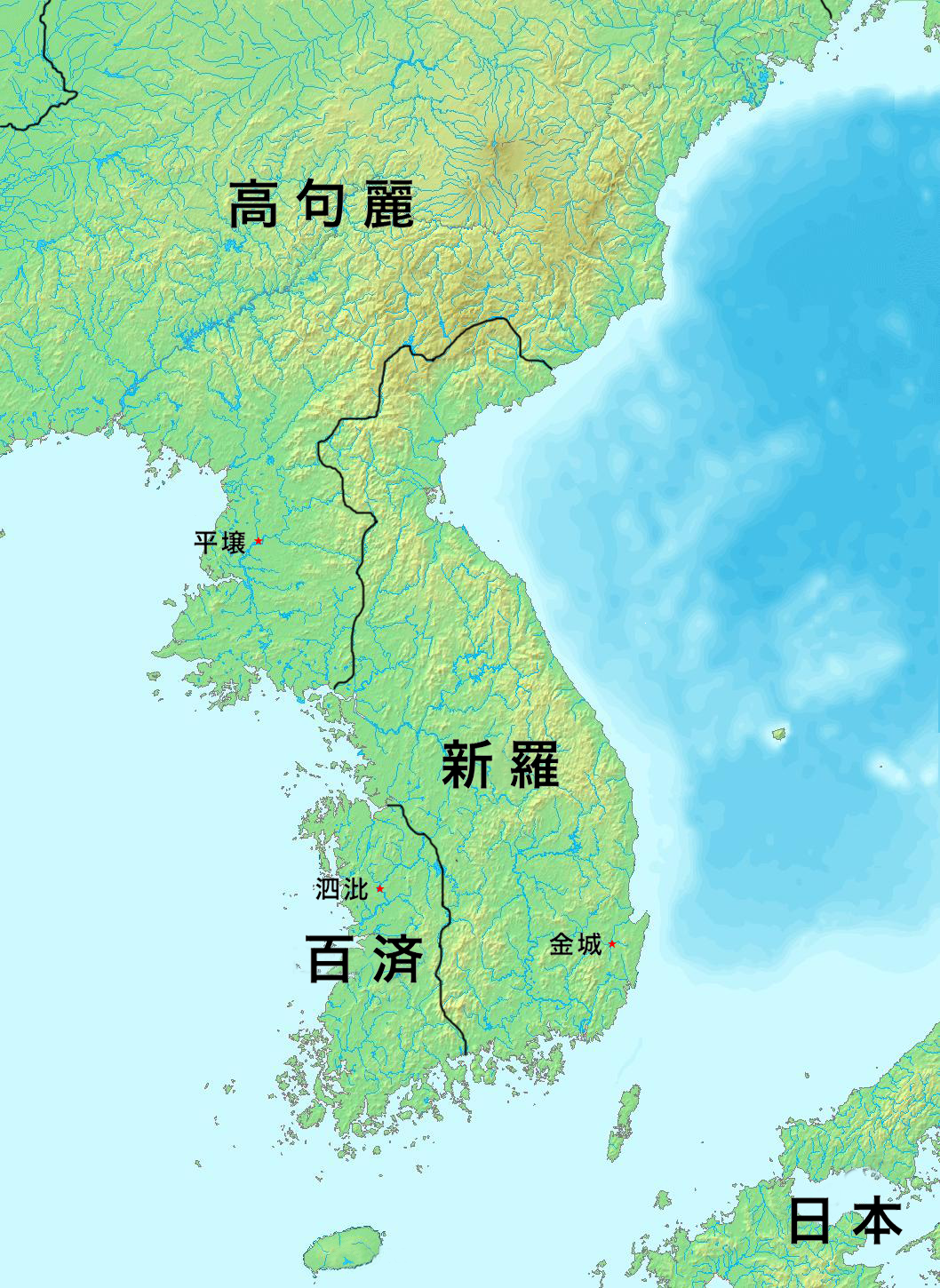 In 576, the territory of Silla, which was gradually entering prosperity, reached the Yellow Sea