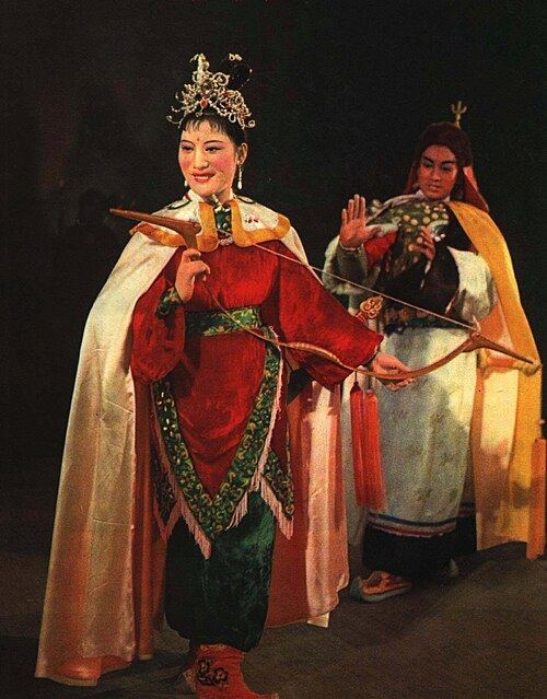 1962年 话剧 《文成公主》，由田汉编剧。