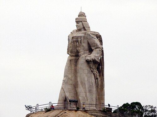 福建厦门鼓浪屿郑成功雕像