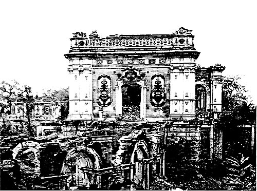 In October 1860, British and French troops arrived in Beijing and the Old Summer