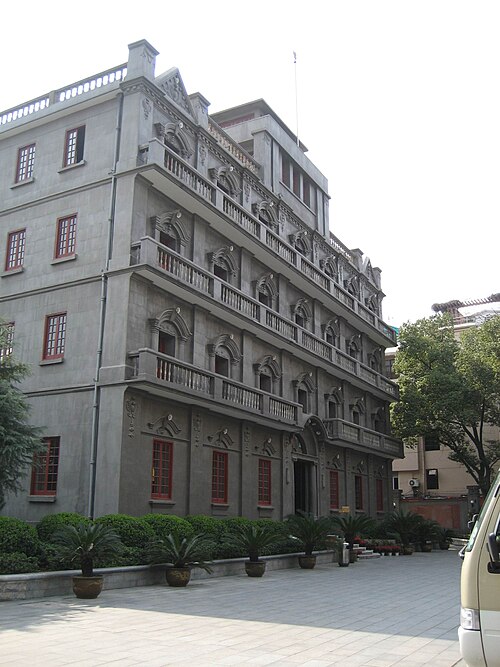 当时作为起义军总指挥部的江西大旅社，现为南昌八一起义纪念馆